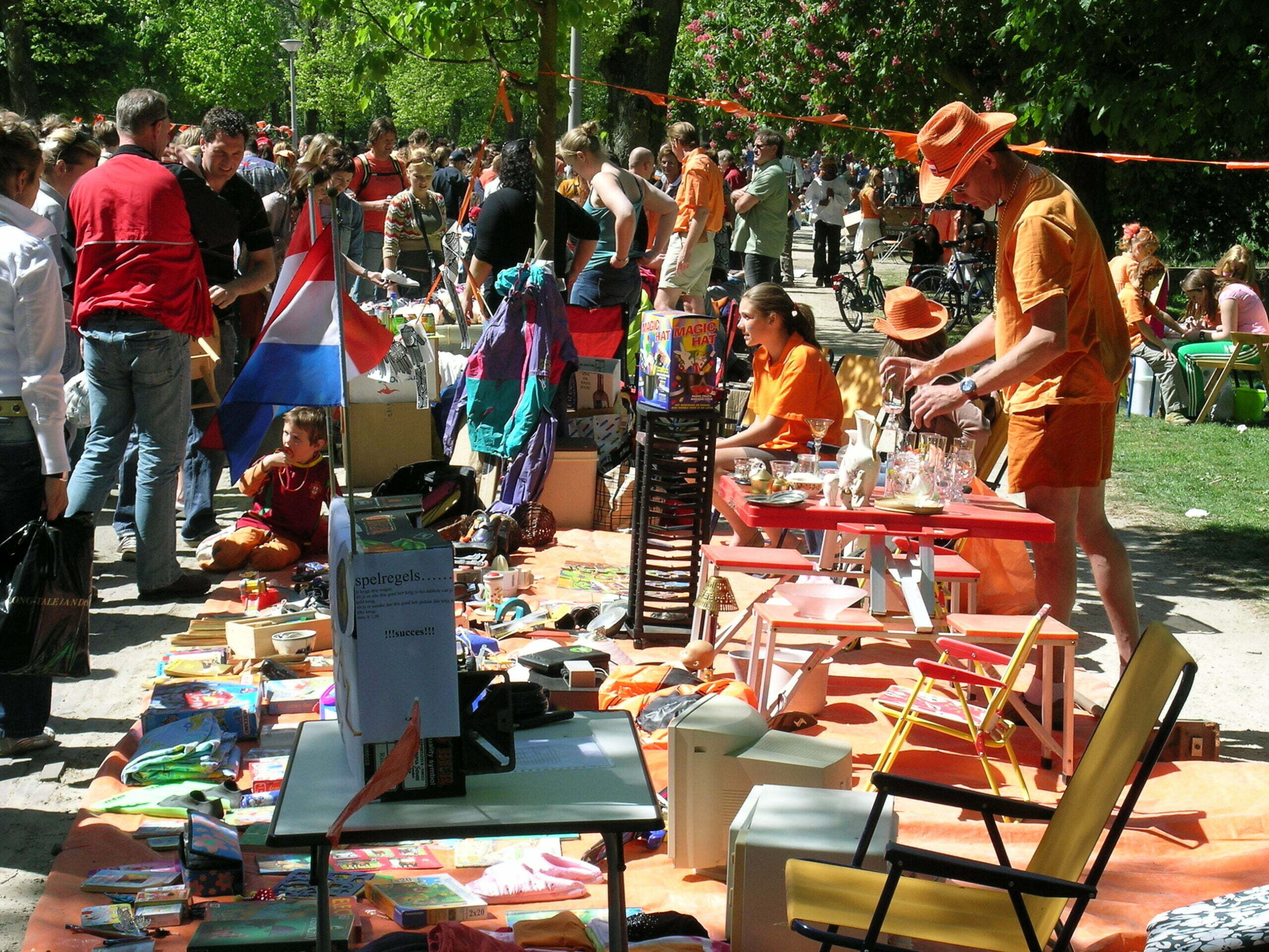Vondelpark Koninginnedag 2007 Scaled
