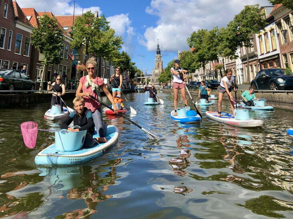 Zero Waste Suppen, Nanda Maakt De Grachten Van Alkmaar Schoon