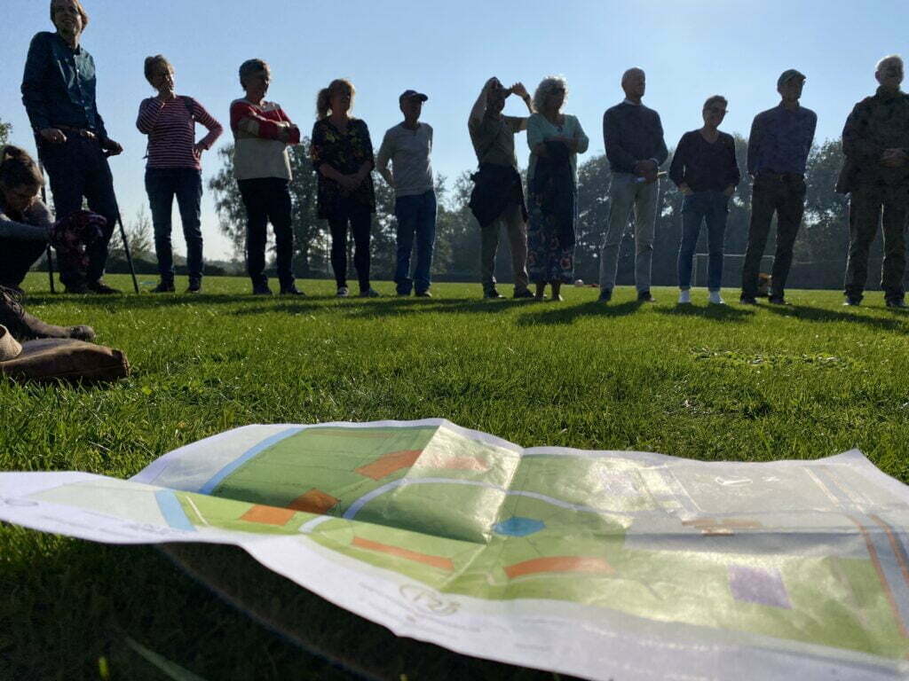 Mensen Op Het Veld Emn De Glind