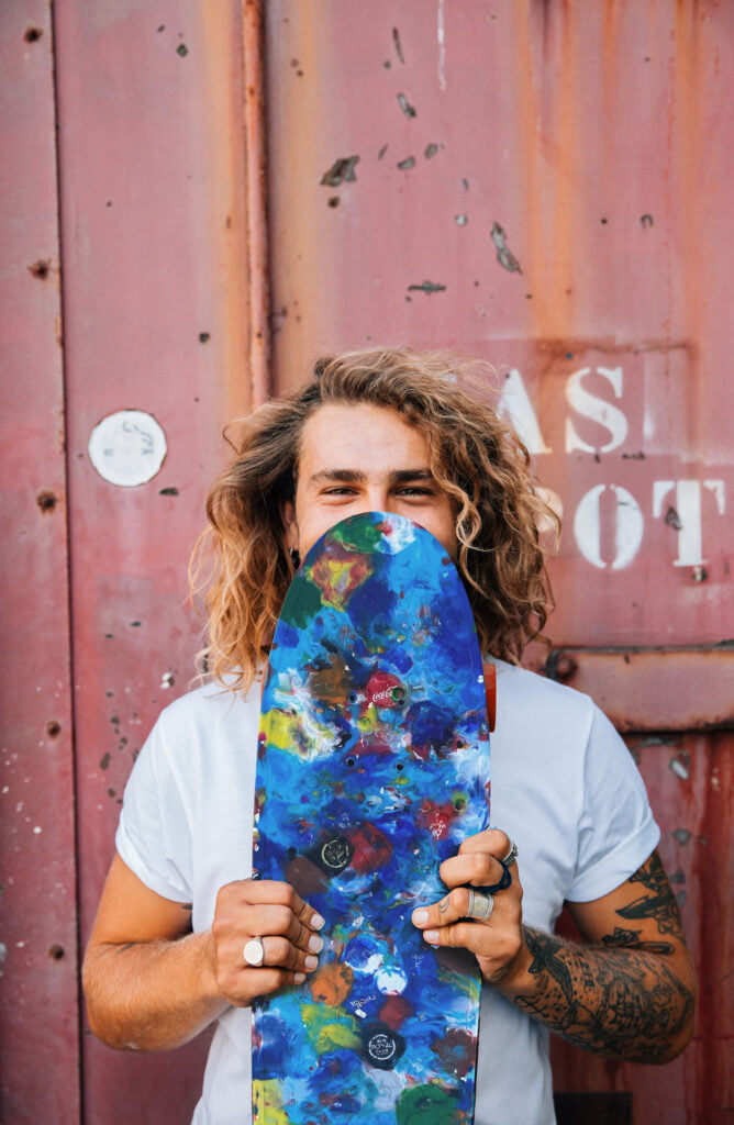 Design Skateboard Van Flessendoppen Wastecraft Te Koop In Moma New York