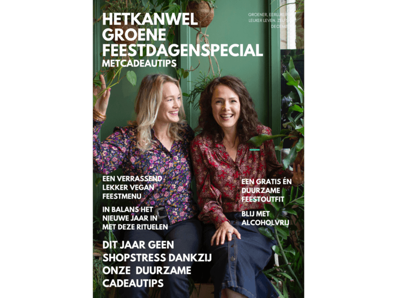 groene feestdagenspecial met duurzame cadeautips