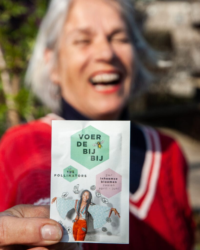 Voer de Bij Bij: meld jij je ook aan als voedselbank voor bijen en andere bestuivers 2 Thepollinators Portret2023 1