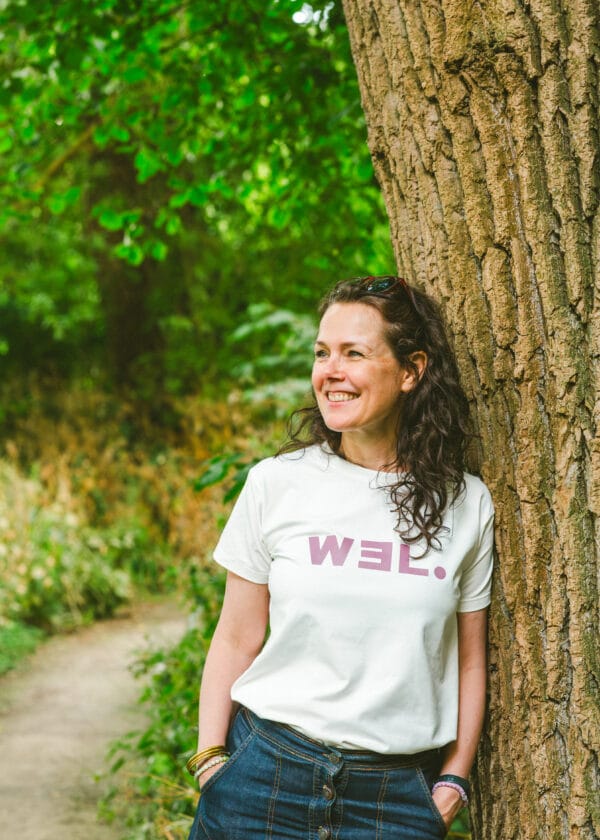 Wel T-Shirt Van Biologisch Katoen Gemaakt Door Een Sociale Onderneming.