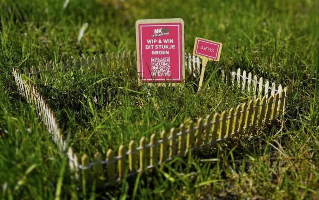 NK Tegelwippen: win een uniek stukje groen uit Artis