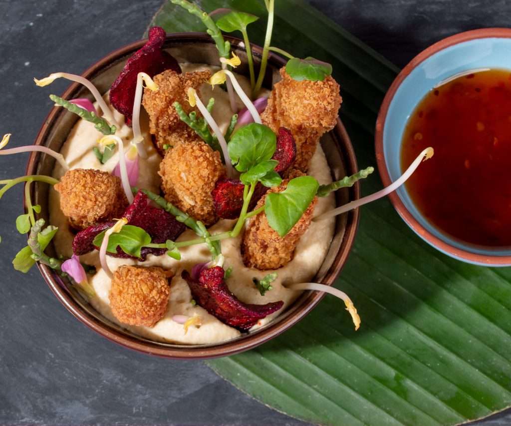 Simon is vegan visboer