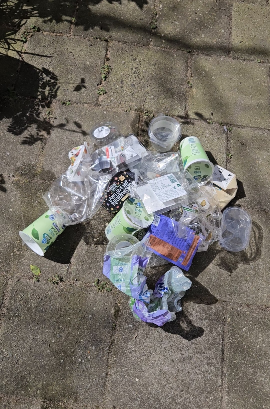 Op plastic dieet: hoe groot is jouw plastic afvalberg van 1 week?